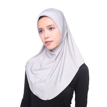 NAUJAS ATVYKIMO modis vasaros šalikas moterų reikmenys moda mujer akių islamo hijab Musulmonų galvos danga vidinės hijab šalikas