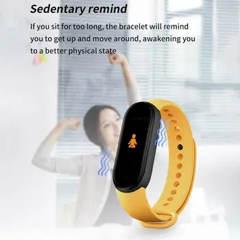 NAUJAS M5 Smart Sporto Apyrankę Fitness Tracker Pedometer Širdies ritmas, Kraujo Spaudimo Monitorius 