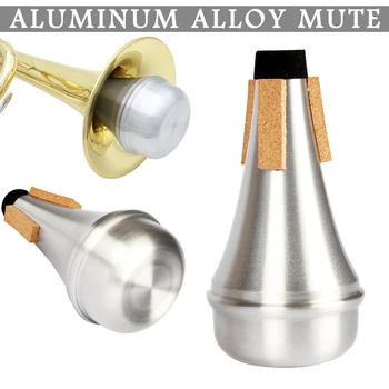 NAUJAS Trimitas Išjungti Aliuminio Lydinio, Muzikos instrumentų Priedai, skirti Pradedantiesiems Praktika