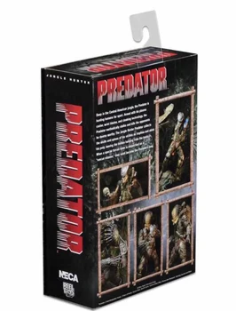 NECA Filmą Originalo AVP Užsieniečiai vs Predator Džiunglėse Medžiotojas Predator PVC Veiksmų Skaičius, Kolekcines, Modelį, Žaislai