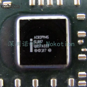 NOKOTION BA92-05425A Nešiojamas Morherboard Samsung Q320 P320 PC PM45 DDR2 G105M vaizdo plokštė Pagrindinė plokštė cpu nemokamai