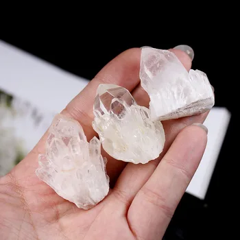 Natūralių Kvarco Aišku, Aišku Kristalų Sankaupos Gydomųjų Akmenų white Crystal Taško Pavyzdys Namų Puošybai Minerales