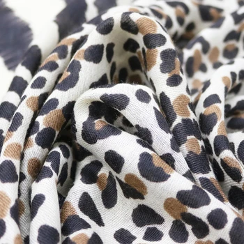 Nauja Europos Leopard Šalikas Lady Rudens Žiemos Leopardai Dot Medvilnės Šilti Šalikai Ir Skara Moterų Mados Hijab Stoles Didmeninės