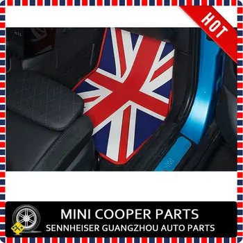 Nauja Gumos Medžiagos, Didelis Sąjungos Jack Stiliaus Pėdų Kilimėlis, Mini Cooper Tautietis S R60 (4 Vnt/Komplektas)