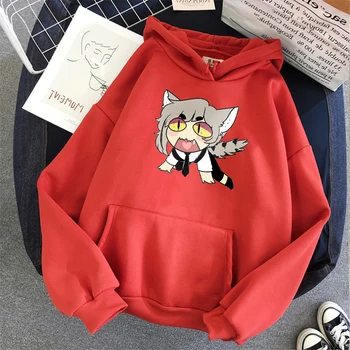Naujas Atvykimo Harajuku bungou benamių šunų Hoodies Spausdinimo mielas Anime studentų laisvalaikio pagrindinis Megztinis Palaidinukė Hip-Hop Streetwear