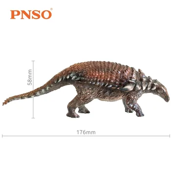 Naujas Atvykimo PNSO Dinozaurai Žaislas Gavin Borealopelta Priešistorinių Gyvūnų Modelio Dino Klasikinis Žaislai Berniukams, Vaikų Dovanų