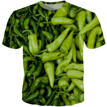 Naujas Dizainas Daržovių Vyrų 3D T Marškinėliai Slim Fit Morkų-Bananų Atsitiktinis T Shirts Custom T Shirts Vyrų Harajuku Plius Dydis S-5XL