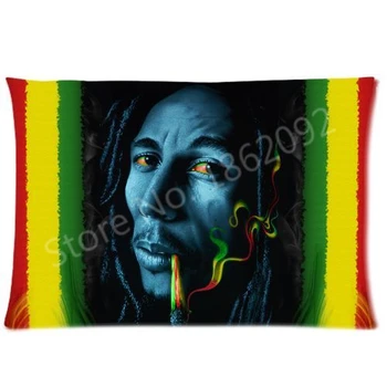 Naujas Jamaikos Rasta Bob Marley Pagalvė Padengti Atveju Užvalkalas, Bob Marley Užsakymą Pagalvės Apima Reggae Dovanos Dviejų Pusių 20x30 colių