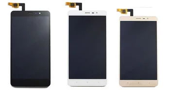 Naujas LCD Ekranas+skaitmeninis keitiklis Jutiklinis Ekranas Asamblėjos Xiaomi Redmi 3 pastaba pro prime mobiliųjų Telefonų 5.5 colių priemonės kaip dovaną