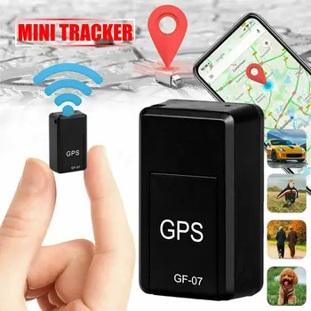 Naujas Mini GPS Seklys GF07 GPS Locator Įrašymo Anti-Lost Prietaisas Parama, Nuotolinis valdymas Mobiliuoju Telefonu GPRS Sekimo Įrenginys