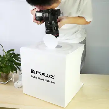 Naujas Mini Stalo Foto Studija Softbox su 30cm LED Žiedo 