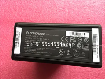Naujas Originalus nešiojamas kompiuteris Lenovo ThinkPad USB 3.0 Doke Uosto Skirstytuvas DU9019D1