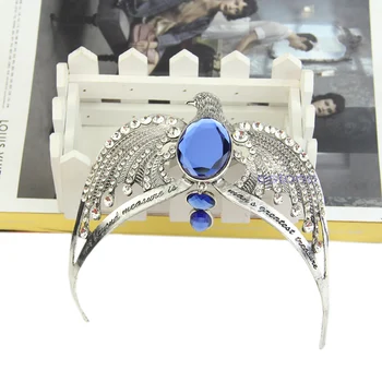 Naujas Prarado Diadem Tiara Crystal Crown Horcrux Cosplay Prop U4LF
