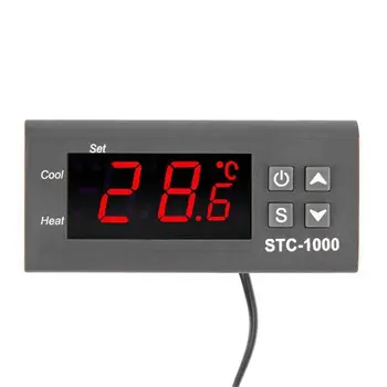 Naujas Skaitmeninis STC-1000 universalūs Temperatūros Reguliatorius Termostatas Su Jutiklis