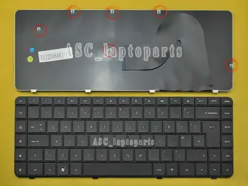 Naujas UK anglų Klaviatūra HP Compaq Presario G56 G62 CQ56 CQ62 Nešiojamas Juoda