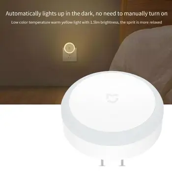 Naujas Xiaomi mijia Smart Šviesos Jutiklis Touch Valdymas, LED lempos lova, Naktį Šviesos 0.4 1.5 W LM 2400K Sienos Lempos, Miegamojo Kambarį