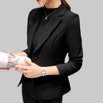 Naujas atvykimo 2021fall ir žiemą tiktų office lady kostiumas moterų ilgas rankovėmis slim kostiumas mados dugno drabužių D171 30