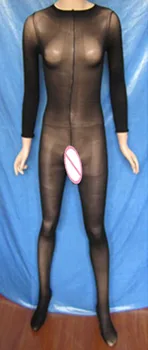 Naujas atvykimo Karšto Plius dydžio vyriški aksomo su varpos Bodysuits Vyras seksualus long sleeve / Berankovis Jumpsuit sporto kojinės