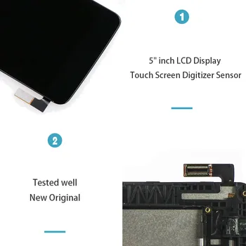 Naujas bandymo Originalą LG K8 2017 Aristo M200N M210 MS210 US215 LCD Ekranas Jutiklinis Ekranas skaitmeninis keitiklis Asamblėja