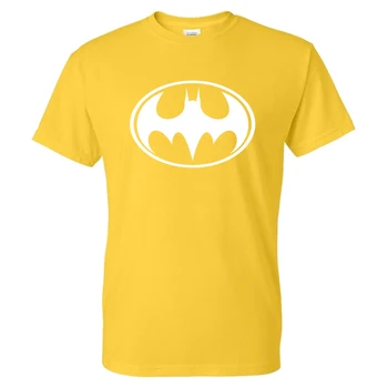 Naujas super herojus Batman Mados Modelis Atspausdintas T-shirt Vyrų/Moterų Sporto Atsitiktinis Streetwear Aukštos Kokybės Medvilnės Marškinėlius Unisex Tees