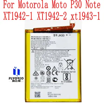 Nauji aukštos kokybės 5000mAh JK50 Baterija Motorola Moto 30 Pastaba XT1942-1 XT1942-2 xt1943-1 Mobiliojo Telefono