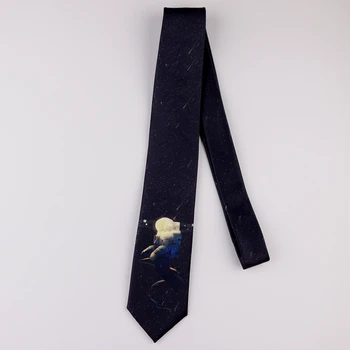 Nemokamas Pristatymas Naujos Vyrų vyrų unikalų mados Spausdinti kaklaraištis retro atsitiktinis asmenybės literatūros moteris studentų kosmosą astronautas necktie