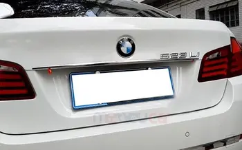 Nerūdijančio Plieno Galinės Durys, bagažo skyriaus Dangtis Padengti Apdailos Juostelės BMW 5 serijos f10 520i 525li 2010-2017 Automobilių Reikmenys