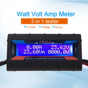 Nešiojamas LCD Ekranas Galios Analizatorius Skaitmeninis Watt// Testeris Ammeter Saulės Vėjo Analizatorius Dabartinės Energijos Skaitiklis