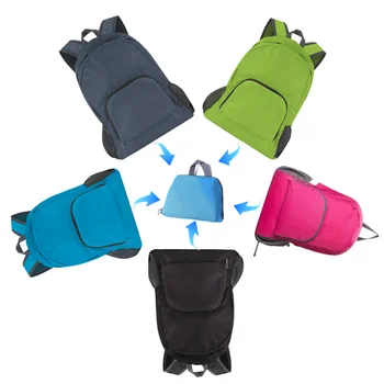 Nešiojamas sulankstomas lengvas kuprinė maišelis gali Pritaikyti Logotipą, reklamos dovanos, kelioniniai krepšiai, Mokykliniai krepšiai Pirkinių krepšiai
