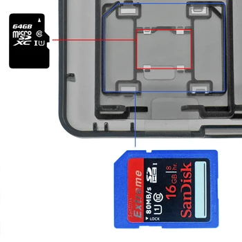 Nešiojamų 28 1 Žaidimas Atminties Kortelė Micro SD Atveju Turėtojas Anti-scratch Nintendo DS, 3DS NDS Lite NDSi 2DS Saugojimo Raštas Dėžutę