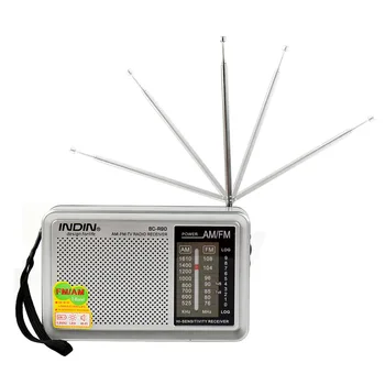 Nešiojamų AM FM Radijo Retro Vintage Pastatytas Garsiakalbis Kišenėje Multi-purpose Pasaulio Imtuvas R90 Vyresnio amžiaus Aukštos Kokybės Radyo Naujas