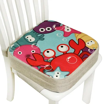 Nešiojamų Vaikų, Padidėjo Kėdės Pagalvėlę, Reguliuojamas Kūdikių Furnitur Booster Seat Portable Vaikams, Maitinimo Pagalvės Vežimėlį ChairPad Nuimamas