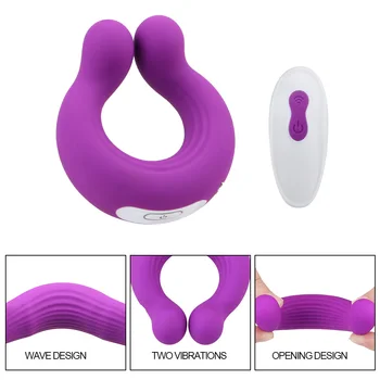 OLO Gaidys Žiedas Vibratorius Sekso Žaislas, skirtas Žmogus Klitorio Stimuliatorius Massager Vibrator Pora Vibratorius 9 Greičiu Varpos Klitorio Stimuliacija