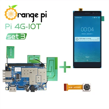 Oranžinė Pi 4G-DI+5.5 Colių TFT LCD Touch Screen+4G Fotoaparato, Paleisti Android 6.0 Image