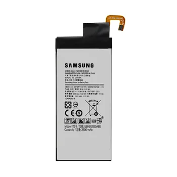 Originalios Baterijos Samsung Galaxy S6 EB-BG920ABE 2550mAh / S6 Krašto EB-BG925ABE 2600mAh Aukštos Kokybės Originali Telefono Baterijos