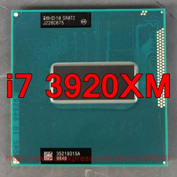 Originalus lntel Core procesorius I7 3920XM SR0T2 CPU (8M Cache/2.9 GHz-3.8 GHz/Quad-Core) i7-3920XM Laptop CPU nemokamas pristatymas