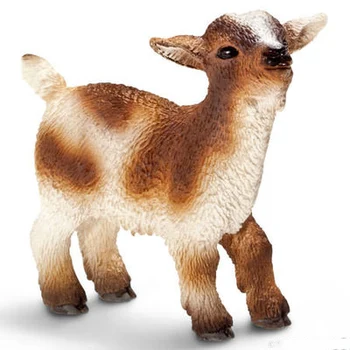 Originalus originali ūkio gyvūnų modelio mielas kawaii mažai ožkų cub duomenys kolekcines, statulėlės vaikams mokomieji žaislai vaikams