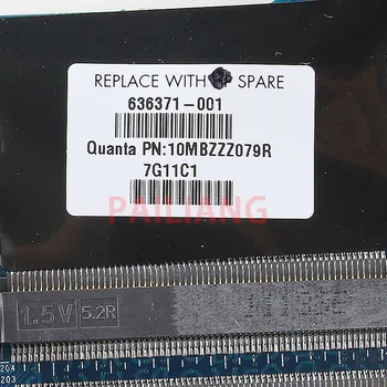 PAILIANG Nešiojamojo kompiuterio plokštę HP G6-1000 HM55 PC Mainboard 636371-001 DA0R12MB6E0 visą tesed DDR3