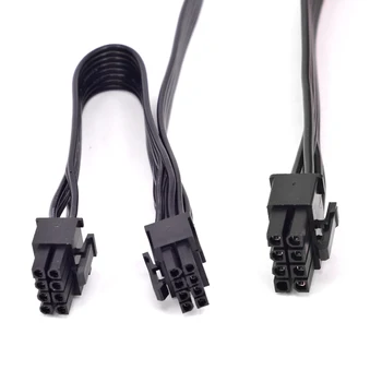 PCI-e 8Pin 2 port 6+2) pin, Maitinimo Kabelis, PCI express Grafikos plokštė 6+2pin male 8 Pin male už Corsair CS serija