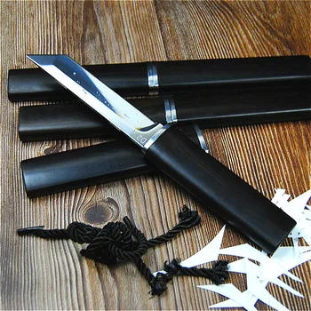 PEGASI D2 plieno Japonijos taktinis peilis, 60hrc dulkių terminio apdorojimo aštrių kempingas medžioklės peilis serija (samurajus kardas)