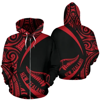 PLstar Kosmosas Naujosios Zelandijos Šalies Emblema Maorių Aotearoa Gentis Juokinga 3Dprint Vyrų/Moterų NewFashion Streetwear Hoodies Puloveris A15