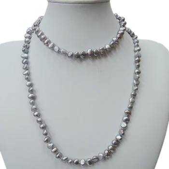 POBŪDŽIO GĖLAVANDENIŲ PERLŲ ILGI KAROLIAI--AAA klasės perlas, -90 CM karoliai,galima skirtumas spalvų