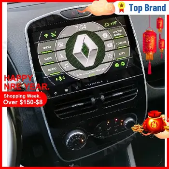 PX6 Android 10.0 ekrano Automobilio Multimedijos Grotuvo Renault Clio 2013-2018 m. GPS Navigacijos Auto Garso Radijo Muzikos stereo galvos vienetas