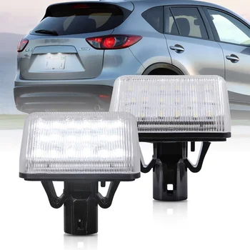 Pakeisti LED Licencijos Numeris, numerio apšvietimo Lemputės lemputės tinka Mazda CX-7 Mazda Greitis 6 Mazda 6 Sedanas GY GJ GG GH OEM#GJ6A-51-272B