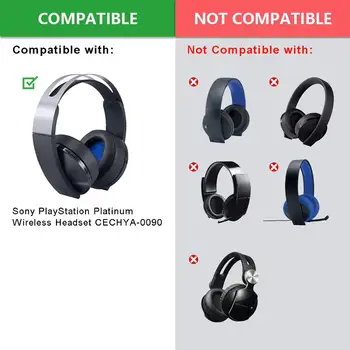 Pakeitimo pagalvėlės, ausų pagalvėlės SONY PlayStation PS4 Platinum CECHYA-0090 Belaidė laisvų Rankų įranga