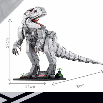 Pasaulio Penrose Dinozaurai Modeliavimas Didelis Tyrannosaurus Kūrybos Montavimas Dalelių Vaikų Blokai Žaislai
