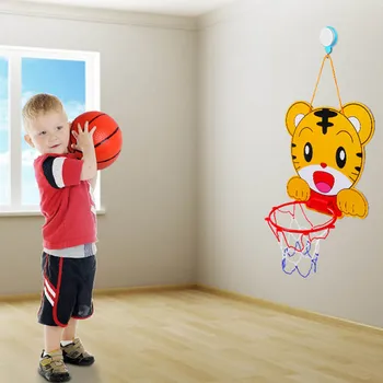 Patalpų Kolonėlė Kabo Krepšinio Netball Hoopas Nešiojamų Plastiko Mini Krepšinio Lauke su Kamuoliu Vaikų Žaidimas Vaikams