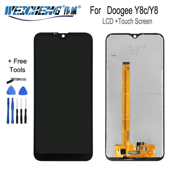 Patikrintas Doogee Y8/Y8C LCD Ekranas+Touch Ekranas skaitmeninis keitiklis Asamblėjos Naujas LCD+Touch skaitmeninis keitiklis skirtas Y8C/DoogeeY8