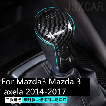Pavarų perjungimo svirtį galvos apdangalą apdaila blizgančiais auto reikmenys, Interjero dekoracija Mazda3 Mazda 3 axela-2017