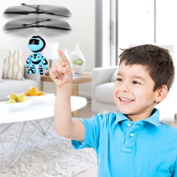 Pažangios Aptikimo Skraidantis Robotas, Vaikams, Žaislai, Elektroniniai Orlaivių Pakabos Žaislai, Patogu Ir Lengva, Saugu Naudoti Mielas Stilius Vaikai